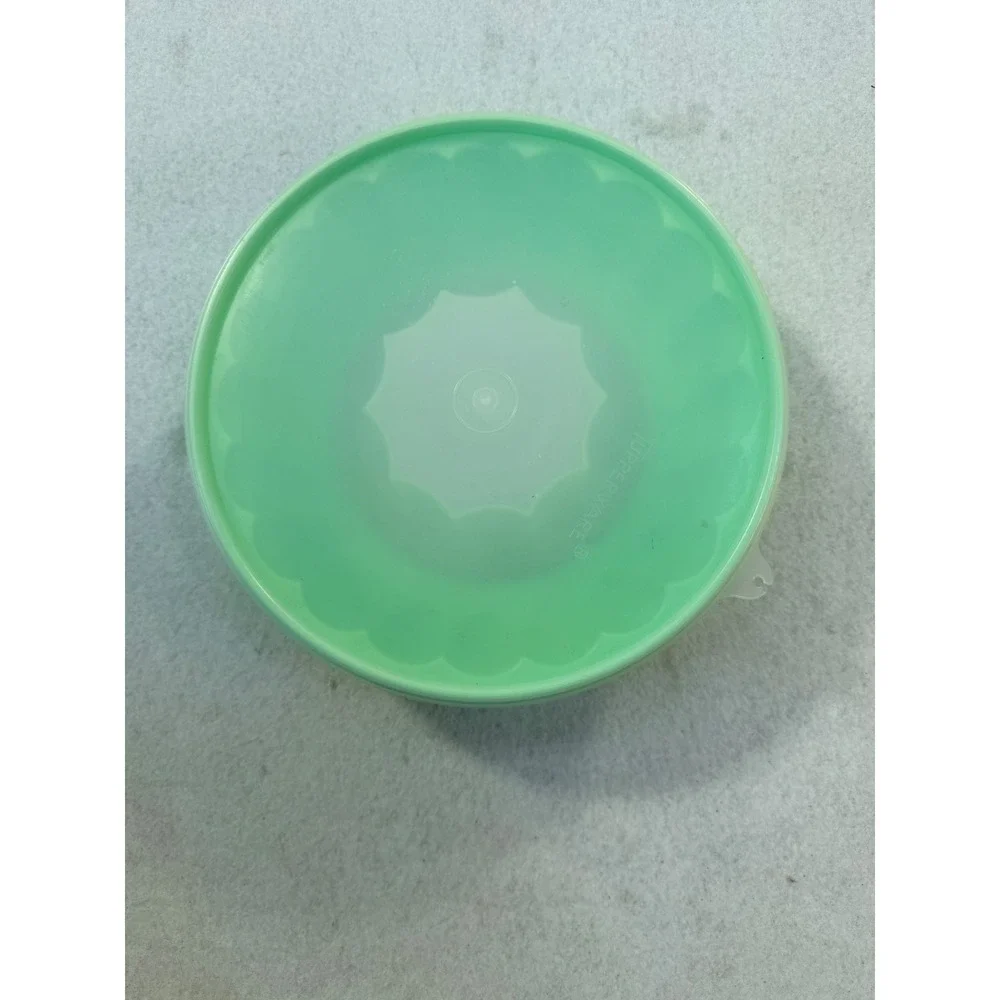 Vintage Tupperware Jel-N-Serve Mint Green 3 Piece Gelatin Mold Set 1202 1203
